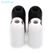 GentleHappy E14 Bulb Light Holder Lamp Socket Plastic LED Lighg Black White sg