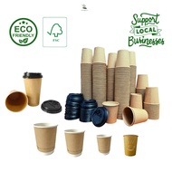 DISPOSABLE PAPER CUP FOR PARTIES OFFICES, Paper Cup Hot Tea Cup 8OZ,10 OZ, 12 OZ, 16OZ