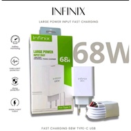 Charger INFINIX U680XEA FAST CHARGING 68W CABLE TYPE C