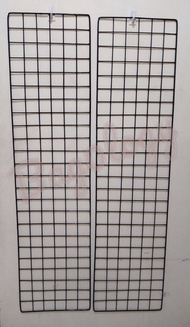 [30cm x 120cm] 1 PC BLACK WIRE MESH | GRID WALL | GRID SCREEN | GRID PANEL | STEEL SCREEN MATTING | SCREEN WIRE MESH | MESH WIRE | WIRE MESH WALL DECORATION | BIG WALL GRID