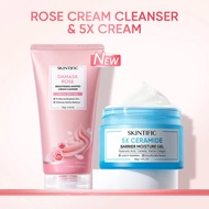 【NEW PRODUCT】SKINTIFIC Da Rose Brightening Whipped Cream Cleanser 2PCS โฟมล้างหน้าเนื้อวิปปิ้งครีม ฟ