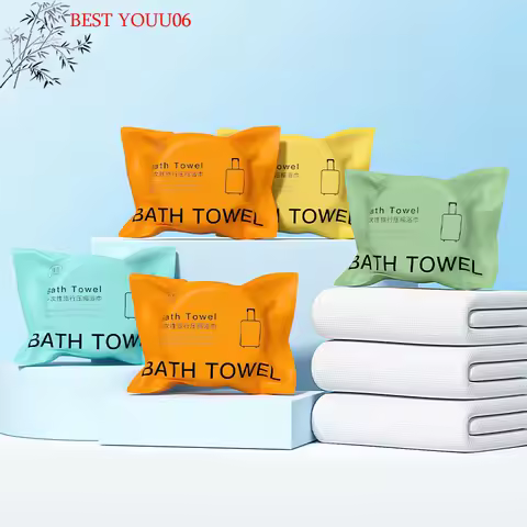 Hot 70x140cm Large Disposable Bath Towel Compressed Towel Travel Quick-Drying Towel Travel Trip Esse