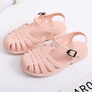 Sonkpuel Summer New Girl Princess Sandals Non-slip Soft Kids Candy Jelly Beach Shoes Boys Casual Roman Slippers