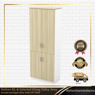 High Office Cabinet 4 Door with Lock | Rak Almari Pejabat | Swinging Door Cabinet | Office Filing Ca