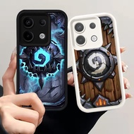 Casing for Infinix Note 40S 40 Pro Plus 5G Silicone Case H-49 Hearth Stone