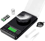 Milligram Scale (50g/ 0.001g), Mg/Gram Scale, Small Digital Pocket Kitchen Scale for Powder Medicine