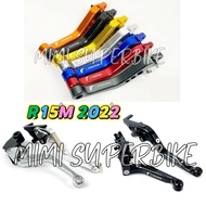 R15M V4 BRAKE CLUTCH LEVER ALLOY NORMAL / FOLDABLE ADJUSTABLE