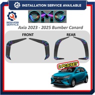 Perodua Axia 2023-2025 Front + Rear Canard