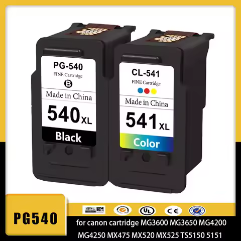 pg540 cl541 Ink Cartridge Compatible for canon printer pixma cartridge MG3600 MG3650 MG4200 MG4250 M