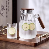 Green Apple High-value Cold Brew Kettle Glass High Temperature Resistant Cool White Kettle Cool Wate