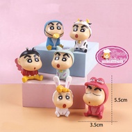 Shinchan Crayon Topper Set of 6