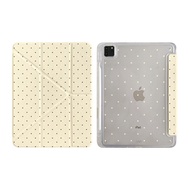 Brown Patchwork Polka Dots Case For iPad Air 11 Case iPad 10th 11th A16 9th Cover iPad Pro11 4 5 10.