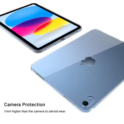 For iPad A16 2025 11 inches 2025 Case Ultra Thin Transparent Protective Case for iPad 11th A3354 A33