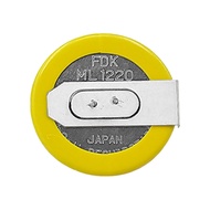 FDK ML1220-T6 Pin Rechargeable 3V Button Battery with Solder Pins for Motherboard Memory PLC Recordi