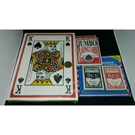 {Play Sheng Street} Playing Cards Oversized Texas 21: 00 Hundred Family Fun Arithmetic Decisive Batt