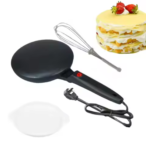 Electric Pancake Maker 600W Handheld Pancake Maker 7.87 In Thermostatic Control Non-stick Pancake Co