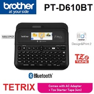 Brother PT-D610BT Portable Handheld P-Touch Labelling Machine PC Link Bluetooth Printer PT D610 PTD6