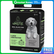 ART BOX | Artbox /Aekyung Industrial Aekyung Whistle Real Black Pet Training Pads 50 Sheets X 1 Pack