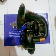 Klakson Scania Volvo Angin Keong Trompet Mobil Truk Air Horn 12/24V 135dB Ukuran 21 x 16 x 11cm Klak