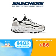Skechers Women Sport Arch Fit D'Lites Shoes - 149805-WBK