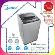 Midea 9.5Kg Fully Automatic Top Load Washer MFW-952S