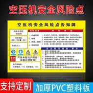 Workshop Risk Point Notice Board Card Position Distribution Room Air Compressor Boiler Room Warehous