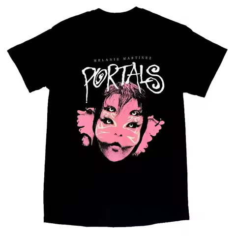 Melanie Martinez Portals Album Unisex T-Shirt Y2k Summer Fashion O-Neck Short Sleeve Grammy Music Fa