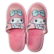 Sanrio 日本正版 My Melody 毛毛拖鞋 居家拖鞋