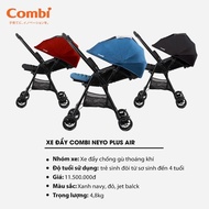 Combi Neyo Plus Air Stroller jet black / navy Blue / Red