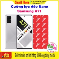 Toughened flexible screen protector for Samsung A71 phone