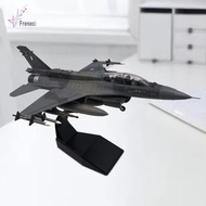 [Freneci] 1:72 F16 Diecast Fighter Model Stimulated Airplane Collection Model with Display