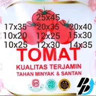 PLASTIK PE TOMAT UKURAN ¼ - 3 KG, PLASTIK ES, MINYAK, AIR, GULA