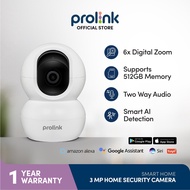 [Ready Stock] Prolink  3MP Full HD WiFi IP Camera | AI Motion Detection | 360° Pan Tilt CCTV | 2-Way