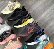 外國優惠預訂 多色選！ 男女款 Asics Novablast 5代 拼色波鞋 FF BLAST 彈性波鞋