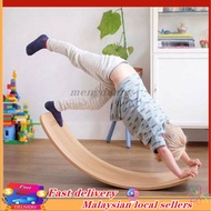 Kids Wooden Balance Board Wobbel Balance Board Kid Yoga Board Curvy Board Wooden Rocker Board