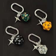 Lucky Dice Keychain Pendant Keychain Bag Pendant Accessories