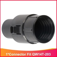 【SEMLL】Connector Hose Coupler Indoor Replacement Black Cleaning Vacuum Cleaner Fit QW14T-203 QW12T-6