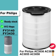 อะไหล่ AC3058 AC3055 AC3033จาก Philips FY3430 FY3140 HEPA และตัวกรองคาร์บอน