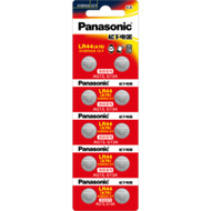 Panasonic LR44 A76 AG13 LR1154 SR44 GP76 1.5V Alkaline Batteries, Suitable For Watches, Clocks, Calc
