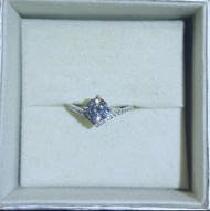 💍1卡莫桑鑽石戒指(GRA證書) 💍