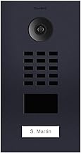 DoorBird IP Video Door Station D2101V, Aluminum, Powder-Coated, semi-Gloss, RAL 7016, incl. Flush-mo