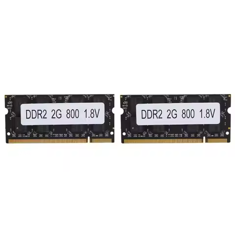 ABDE-2X DDR2 2GB Laptop Ram 800Mhz PC2 6400 SODIMM 1.8V 200 Pins For AMD Laptop Memory