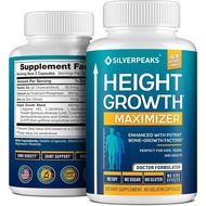 Growth Capsules to Grow Taller - Height Growth Maximizer with Calcium for Bone Strength, Made in USA