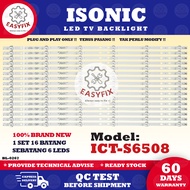 ICT-S6508 ISONIC 65 INCH LED TV BACKLIGHT (LAMPU TV) 65" LG LED BACKLIGHT ICT S6508 ICT-6508