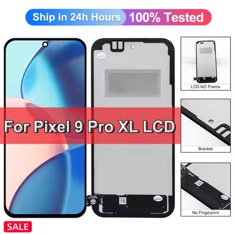 TFT Display for Google Pixel 9 Pro XL GGX8B GZC4K GQ57S LCD Display Touch Screen for Google Pixel9Pr
