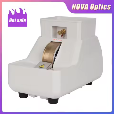 Nova LY-5E-35WV Hand Manual Lens Edger with 35WV Rough & Fine & V Shape Grinding Wheel Double Holder