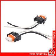 2PCS H8/H9/H11 Bulb Socket Female Adapter Connector