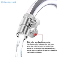 Ca&gt; Zinc Alloy Switch Faucet Adapter Kitchen Sink Splitter Diverter Valve Water Tap Connector For Toilet Bidet Shower Bathroom well