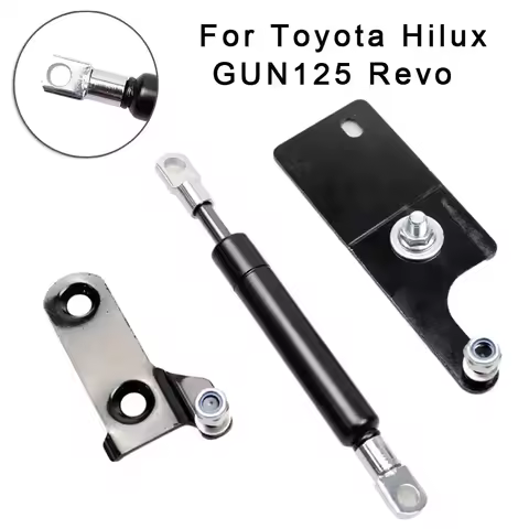 Pickup Tailgate Stainless Steel Gas Shock Absorber Struts For Toyota Hilux GUN125 Revo Rear Hood Gas