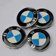 4ชิ้น/เซ็ต68มม. ล้อหมวกแต่งรถรถฝาดุมล้อโลโก้รถขอบสัญลักษณ์ปกสำหรับ BMW E46 E30 E34 E60 E90 E39 F10 F